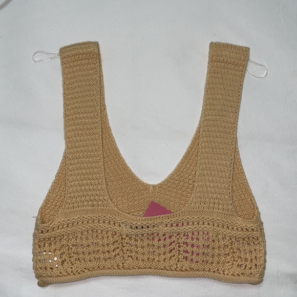 Crochet Cropped Tank - Picture 3 of 5